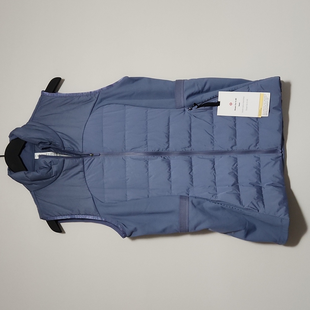 Lululemon NWT Down For It All Vest Size 12
